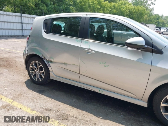 2018 Chevrolet Sonic LT with VIN 1G1JD6SHXJ4125976, listed as a IAAI auction lot 42454921 with 46,012 mi miles and . Bid and sale history available at DreamBid. Image 6.