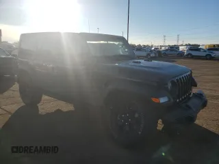 2021 Jeep Wrangler Unlimited Sport Altitude with VIN 1C4HJXDG7MW636496, listed as a Copart auction lot 69682504 with 29,752 mi miles and Salvage Title. Bid and sale history available at carsss.com. Image 4.
