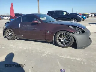 2006 Nissan 350Z Touring with VIN JN1AZ34D96M303839, listed as a Copart auction lot 42945145 with 151,779 mi miles and Salvage Title. Bid and sale history available at carsss.com. Image 4.