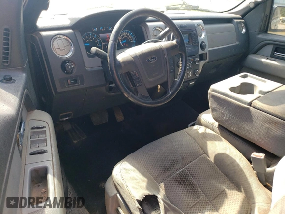 2013 Ford F-150 XL with VIN 1FTFW1EF8DKD89623, listed as a Copart auction lot 57094125 with 238,821 mi miles and Salvage title. Bid and sale history available at DreamBid. Image 8.