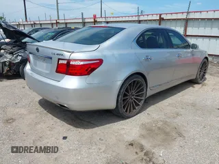 2007 Lexus LS 460 L with VIN JTHGL46F975020154, listed as a IAAI auction lot 42369197 with 136,158 mi miles and . Bid and sale history available at DreamBid. Image 4.