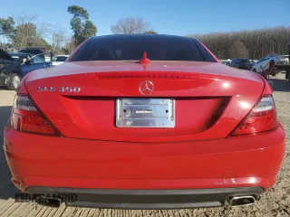 2012 Mercedes-Benz SLK-Class SLK 350 with VIN WDDPK5HA0CF008478, listed as a Copart auction lot 87030804 with 63,221 mi miles and Salvage Title. Bid and sale history available at carsss.com. Image 6.