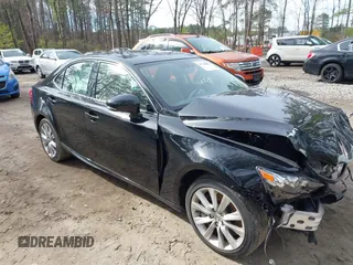 2016 Lexus IS 300/350 with VIN JTHCM1D26G5002043, listed as a IAAI auction lot 41728601 with 51,482 mi miles and . Bid and sale history available at DreamBid. Image 1.