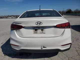 2019 Hyundai Accent SE with VIN 3KPC24A36KE074458, listed as a Copart auction lot 49649855 with 129,920 mi miles and Salvage Title. Bid and sale history available at carsss.com. Image 6.