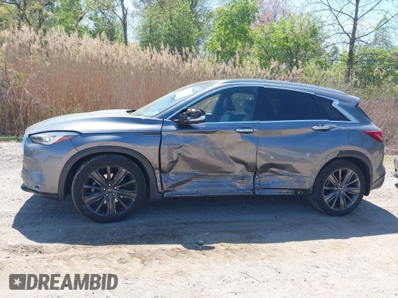 2020 Infiniti QX50 Luxe z VIN 3PCAJ5M39LF113955, wystawiony jako IAAI lot #42103238 z przebiegiem 94 886 mil mil oraz . Historia ofert i sprzedaży dostępna na DreamBid. Obrazek 14.