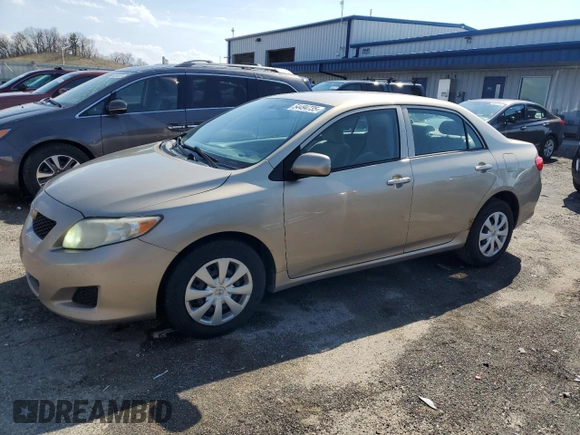 2010 Toyota Corolla with VIN 1NXBU4EE2AZ315610, listed as a Copart auction lot 54494735 with 288,074 mi miles and Clean Title. Bid and sale history available at carsss.com. Image 1.