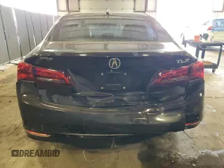 2015 Acura TLX with VIN 19UUB1F3XFA009649, listed as a Copart auction lot 64503734 with 75,859 mi miles and Salvage Title. Bid and sale history available at carsss.com. Image 6.