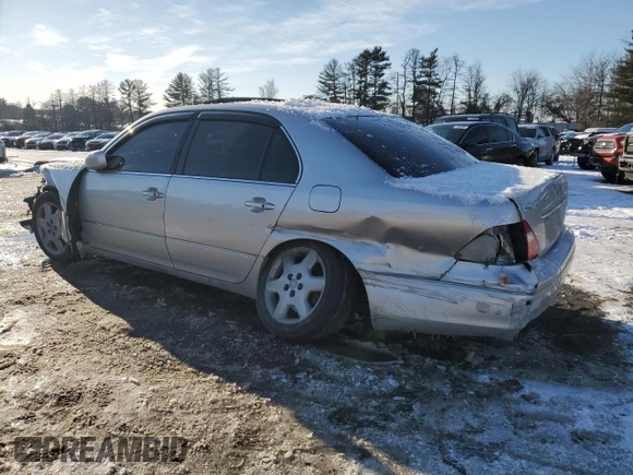 2004 Lexus LS 430 with VIN JTHBN36F240135489, listed as a Copart auction lot 41916125 with Not Provided miles and Salvage Title. Bid and sale history available at DreamBid. Image 2.