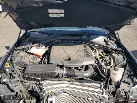 2019 Alfa Romeo Giulia Sport with VIN ZARFAMAN7K7621308, listed as a Copart auction lot 75703084 with 31,090 mi miles and Salvage Title. Bid and sale history available at carsss.com. Image 11.