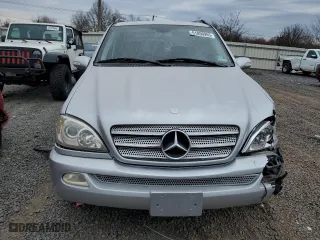 2005 Mercedes-Benz M-Class 3.7L with VIN 4JGAB57E25A538743, listed as a Copart auction lot 51050965 with 130,204 mi miles and Salvage Title. Bid and sale history available at carsss.com. Image 5.