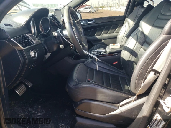 2016 Mercedes-Benz GLE 63 S AMG with VIN 4JGED7FB5GA024273, listed as a Copart auction lot 56300074 with 37,333 mi miles and Salvage title. Bid and sale history available at DreamBid. Image 7.