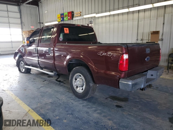 2009 Ford F-250 XL with VIN 1FTSW21509EA50670, listed as a Copart auction lot 83538184 with 112,091 mi miles and Salvage title. Bid and sale history available at DreamBid. Image 2.