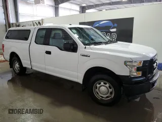 2017 Ford F-150 XL with VIN 1FTEX1C88HKD34074, listed as a Copart auction lot 52376215 with 152,837 mi miles and Clean Title. Bid and sale history available at carsss.com. Image 4.