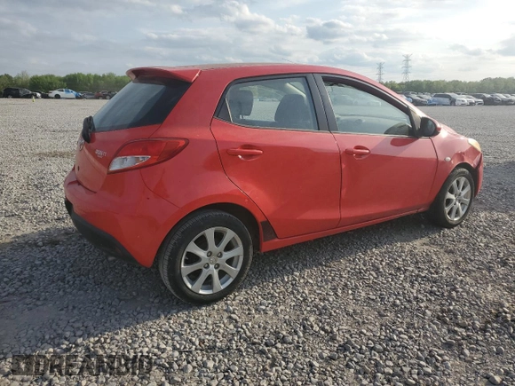 2012 Mazda 2 Touring with VIN JM1DE1LY7C0131375, listed as a Copart auction lot 53147955 with 216,971 mi miles and Salvage Title. Bid and sale history available at carsss.com. Image 3.