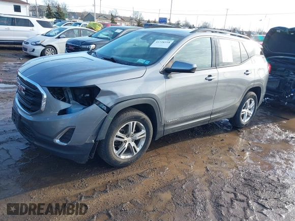 2018 GMC Terrain SLE with VIN 3GKALTEVXJL348690, listed as a IAAI auction lot 41728318 with 71,802 mi miles. Bid and sale history available at carsss.com. Image 17.