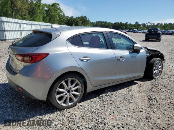 2016 Mazda 3 S Touring with VIN JM1BM1M3XG1293384, listed as a Copart auction lot 55459765 with 67,481 mi miles and Salvage title. Bid and sale history available at DreamBid. Image 3.