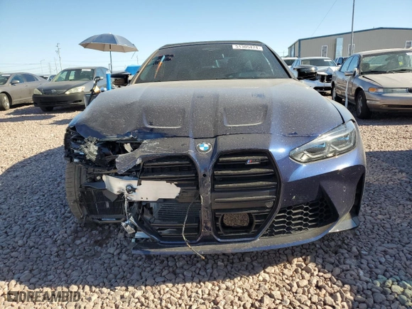 2022 BMW M4 Competition xDrive with VIN WBS33BA05NCK13099, listed as a Copart auction lot 51305474 with NaN miles and Salvage Title. Bid and sale history available at carsss.com. Image 5.