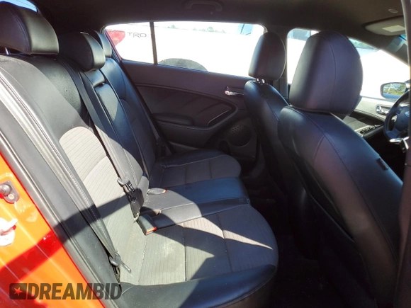 2015 Kia Forte 5-Door SX with VIN KNAFZ5A39F5297493, listed as a Copart auction lot 52156085 with 90,863 mi miles and Salvage Title. Bid and sale history available at carsss.com. Image 10.