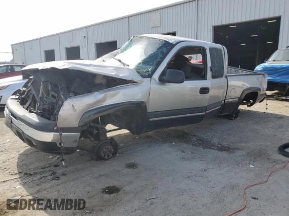2004 Chevrolet Silverado 1500 Z71 with VIN 2GCEK19T441124396, listed as a Copart auction lot 53790545 with Not Provided miles and Salvage Title. Bid and sale history available at DreamBid. Image 1.