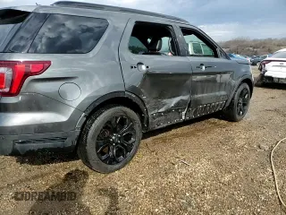 2019 Ford Explorer Sport with VIN 1FM5K8GT4KGB04107, listed as a Copart auction lot 51049395 with 88,800 mi miles and Salvage Title. Bid and sale history available at carsss.com. Image 15.