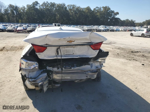 2018 Chevrolet Impala LT with VIN 2G1105S30J9170223, listed as a Copart auction lot 43432805 with 107,701 mi miles and Salvage Title. Bid and sale history available at carsss.com. Image 6.