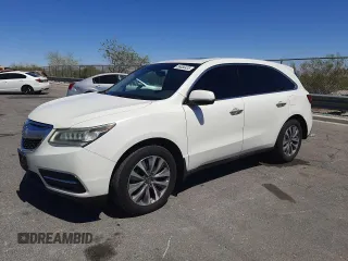 2014 Acura MDX Technology with VIN 5FRYD3H43EB004342, listed as a Copart auction lot 56656435 with 140,216 mi miles and Salvage title. Bid and sale history available at DreamBid. Image 1.