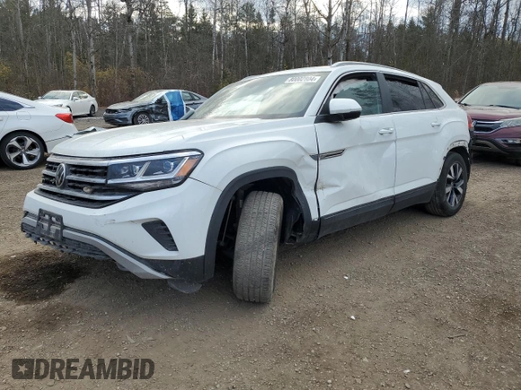 2020 Volkswagen Atlas SEL with VIN 1V2MC2CA2LC232531, listed as a Copart auction lot 80002804 with 73,810 mi miles and Salvage title. Bid and sale history available at DreamBid. Image 1.