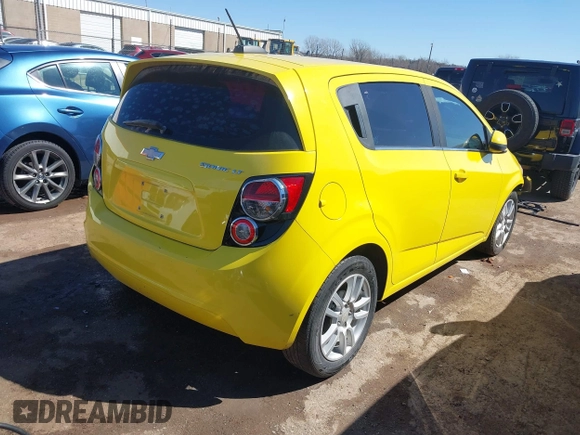2016 Chevrolet Sonic LT with VIN 1G1JC6SH1G4117972, listed as a IAAI auction lot 41748543 with 172,876 mi miles. Bid and sale history available at carsss.com. Image 4.