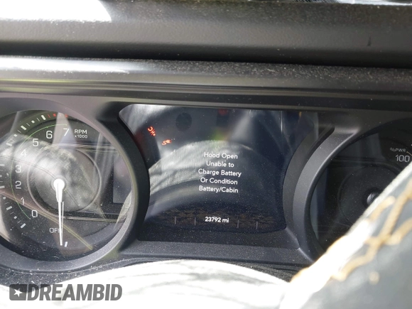2024 Jeep Wrangler Sahara with VIN 1C4RJXP68RW270112, listed as a IAAI auction lot 42193921 with 23,792 mi miles and . Bid and sale history available at DreamBid. Image 7.