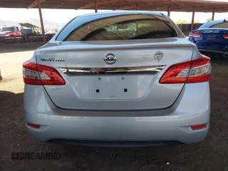 2015 Nissan Sentra S with VIN 3N1AB7AP0FY285531, listed as a IAAI auction lot 42099970 with 162,569 mi miles. Bid and sale history available at carsss.com. Image 16.