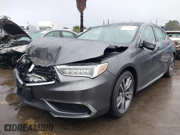 2020 Acura TLX w/Technology Pkg with VIN 19UUB2F42LA003192, listed as a IAAI auction lot 41482802 with 34,995 mi miles. Bid and sale history available at carsss.com. Image 17.
