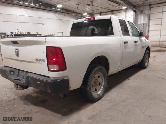 2014 Ram 1500 Express with VIN 1C6RR7FT5ES323647, listed as a IAAI auction lot 41888044 with 184,317 mi miles. Bid and sale history available at carsss.com. Image 4.