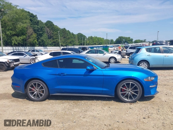 2019 Ford Mustang EcoBoost with VIN 1FA6P8TH3K5124197, listed as a IAAI auction lot 42579034 with 57,965 mi miles and . Bid and sale history available at DreamBid. Image 13.