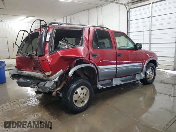 1999 GMC Jimmy SLE with VIN 1GKDT13W3X2535602, listed as a Copart auction lot 83250924 with 203,134 mi miles and Salvage Title. Bid and sale history available at carsss.com. Image 3.