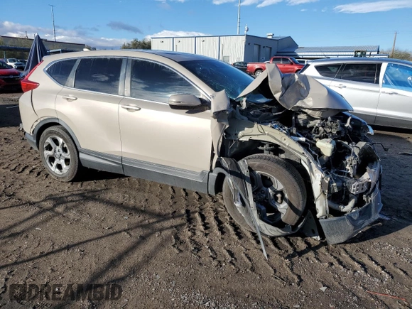 2018 Honda CR-V EX with VIN 5J6RW1H58JL011320, listed as a Copart auction lot 45602205 with 72,943 mi miles and Salvage Title. Bid and sale history available at carsss.com. Image 4.