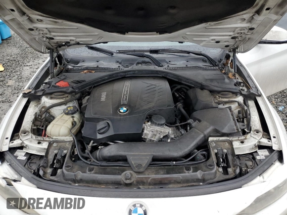 2015 BMW 4 Series 435i xDrive with VIN WBA4B3C56FD669599, listed as a Copart auction lot 43461545 with 186,082 mi miles and Salvage title. Bid and sale history available at DreamBid. Image 11.
