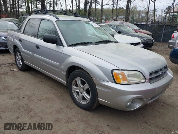 2003 Subaru Baja Sport with VIN 4S4BT62C037113643, listed as a IAAI auction lot 41951804 with 167,396 mi miles. Bid and sale history available at carsss.com. Image 1.