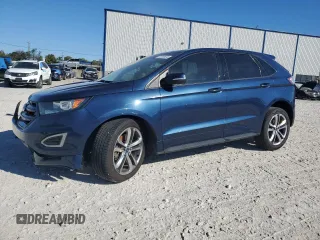 2017 Ford Edge Sport with VIN 2FMPK4AP3HBC08620, listed as a Copart auction lot 73748534 with 118,290 mi miles and Salvage Title. Bid and sale history available at carsss.com. Image 1.