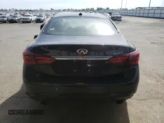 2019 Infiniti Q50 RED SPORT 400 with VIN JN1FV7AP1KM760890, listed as a Copart auction lot 48599375 with 78,196 mi miles and Salvage Title. Bid and sale history available at carsss.com. Image 6.