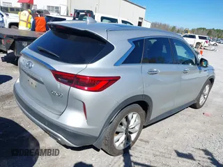 2019 Infiniti QX50 Essential with VIN 3PCAJ5M19KF122135, listed as a IAAI auction lot 41722309 with 145,920 mi miles and . Bid and sale history available at DreamBid. Image 4.