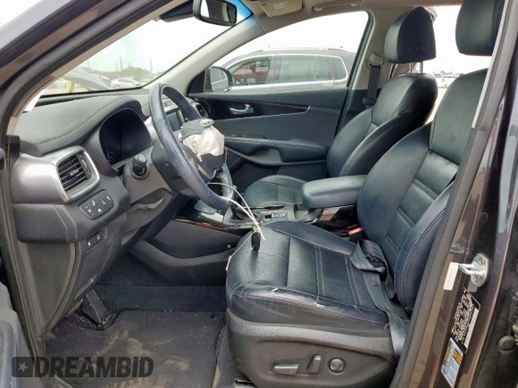 2019 Kia Sorento EX z VIN 5XYPH4A51KG457907, wystawiony jako Copart lot #57686505 z przebiegiem 54 755 mil mil oraz Szkoda całkowita • Salvage title. Historia ofert i sprzedaży dostępna na DreamBid. Obrazek 7.