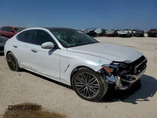2019 Genesis G70 2.0T Advanced with VIN KMTG34LA3KU023559, listed as a Copart auction lot 75190994 with 85,073 mi miles and Non Repairable. Bid and sale history available at carsss.com. Image 4.