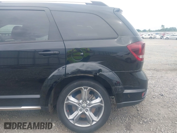 2017 Dodge Journey Crossroad Plus with VIN 3C4PDCGB7HT500909, listed as a IAAI auction lot 42378060 with 90,338 mi miles and . Bid and sale history available at DreamBid. Image 6.