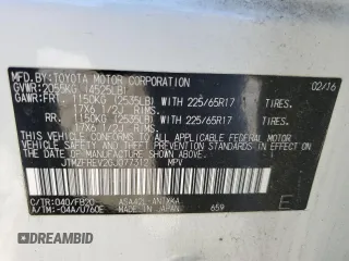2016 Toyota RAV4 LE with VIN JTMZFREV2GJ077312, listed as a Copart auction lot 88358125 with 126,428 mi miles and Salvage Title. Bid and sale history available at carsss.com. Image 13.