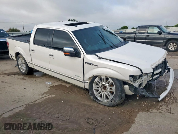 2014 Ford F-150 XL with VIN 1FTFW1CT1EFC61971, listed as a Copart auction lot 64014165 with Not provided miles and Clean title. Bid and sale history available at DreamBid. Image 4.