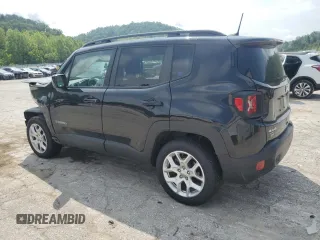 2018 Jeep Renegade Latitude with VIN ZACCJBBBXJPH52403, listed as a Copart auction lot 59636375 with 68,860 mi miles and Salvage title. Bid and sale history available at DreamBid. Image 2.