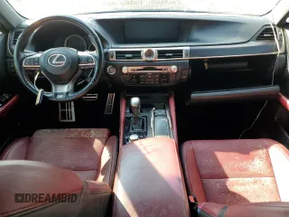 2017 Lexus GS with VIN JTHCZ1BL6HA006678, listed as a Copart auction lot 76446944 with 0 mi miles and Salvage Title. Bid and sale history available at carsss.com. Image 8.