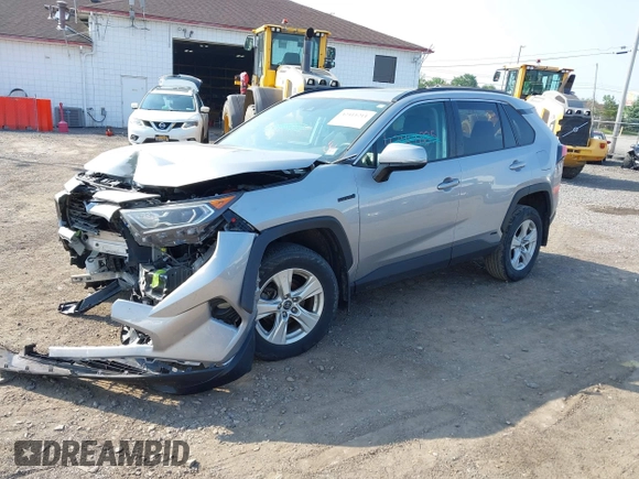 2020 Toyota RAV4 Hybrid XLE z VIN 2T3RWRFVXLW054810, wystawiony jako IAAI lot #42411211 z przebiegiem 94 523 mil mil oraz . Historia ofert i sprzedaży dostępna na DreamBid. Obrazek 2.