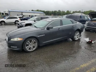 2012 Jaguar XJ XJL with VIN SAJWA2GBXCLV32189, listed as a Copart auction lot 58505565 with 83,974 mi miles and Salvage title. Bid and sale history available at DreamBid. Image 1.