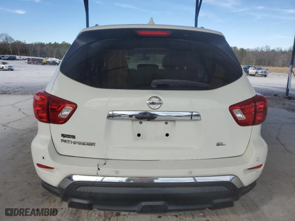 2019 Nissan Pathfinder SL with VIN 5N1DR2MN1KC618658, listed as a Copart auction lot 46426725 with 75,221 mi miles and Salvage Title. Bid and sale history available at carsss.com. Image 6.